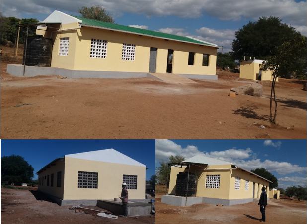 Escolinha comunitária construída em Chagara
